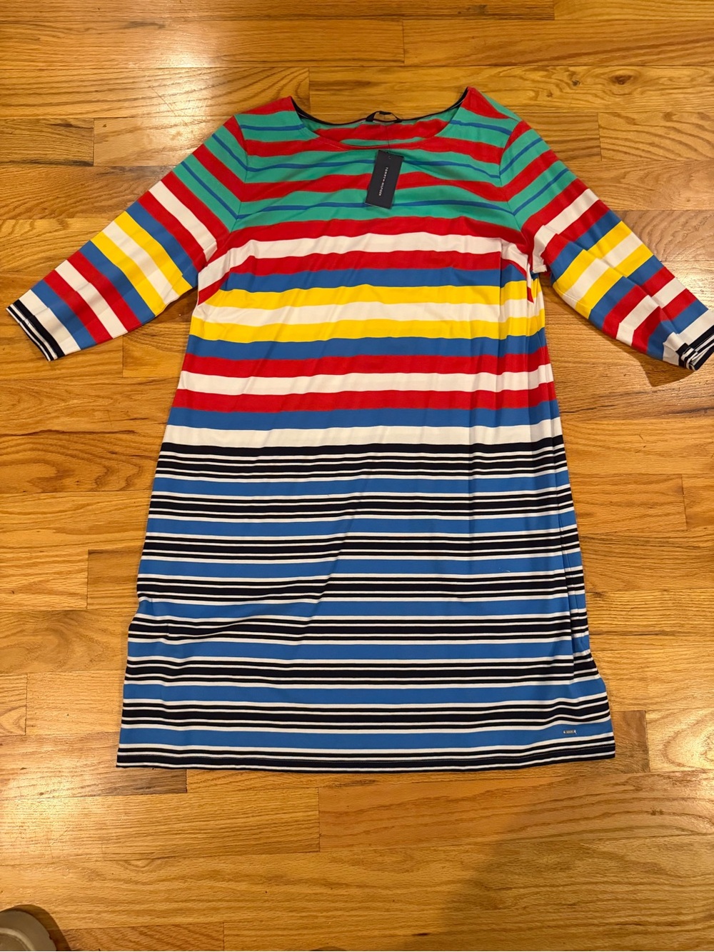 Women’s ' Multi-Color Striped Cotton Dress